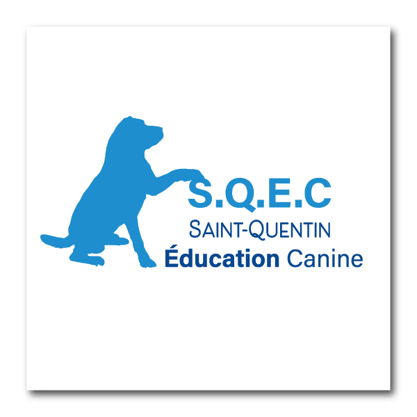 Un rafraichissement du logo pour Saint-Quentin éducation canine.